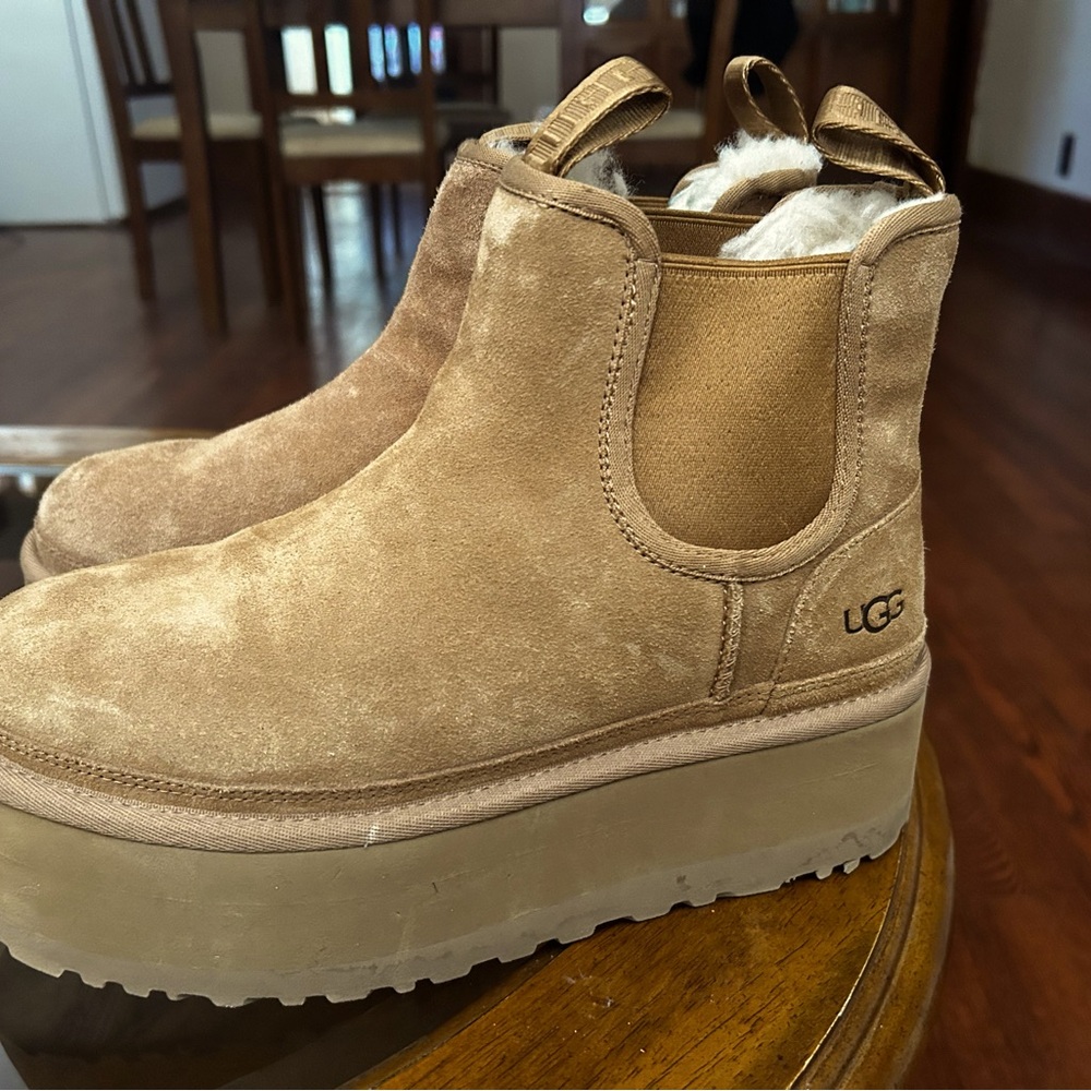 Ugg platform boots